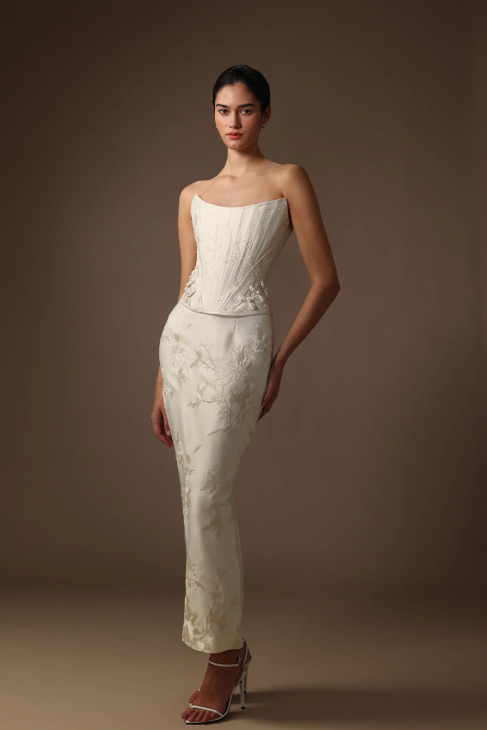 Sutton Embroidered Skirt | Sau Lee