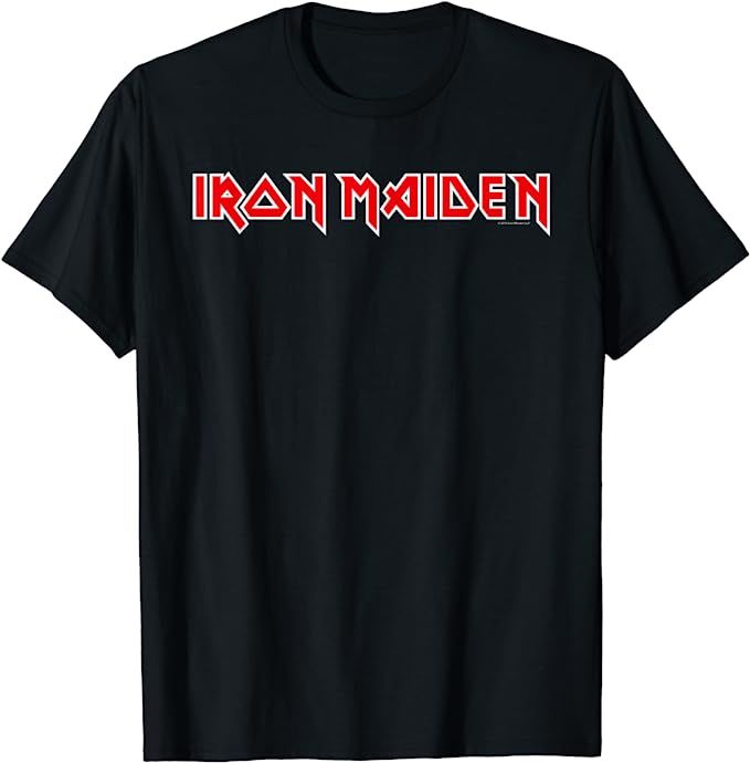 Iron Maiden - Classic Logo T-Shirt | Amazon (UK)