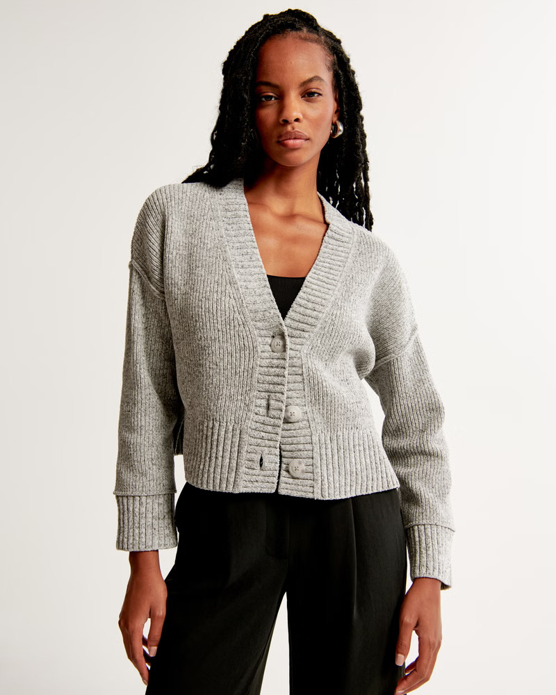 Chenille Cardigan | Abercrombie & Fitch (US)