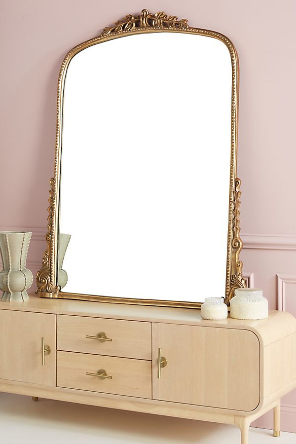 Gleaming Primrose Mirror | Anthropologie (US)