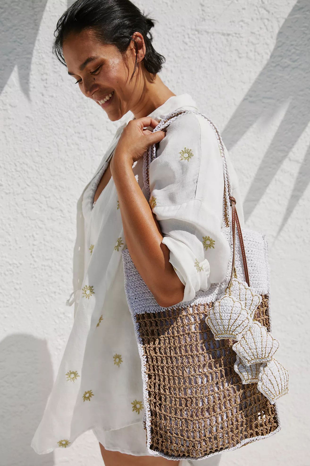 Raffia Icon Tote | Anthropologie (US)