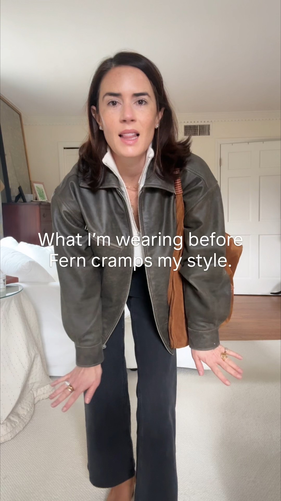 Affordable OOTD before Fern makes me choose more weather appropriate item

#LTKmomlife #LTKSeasonal #LTKootd