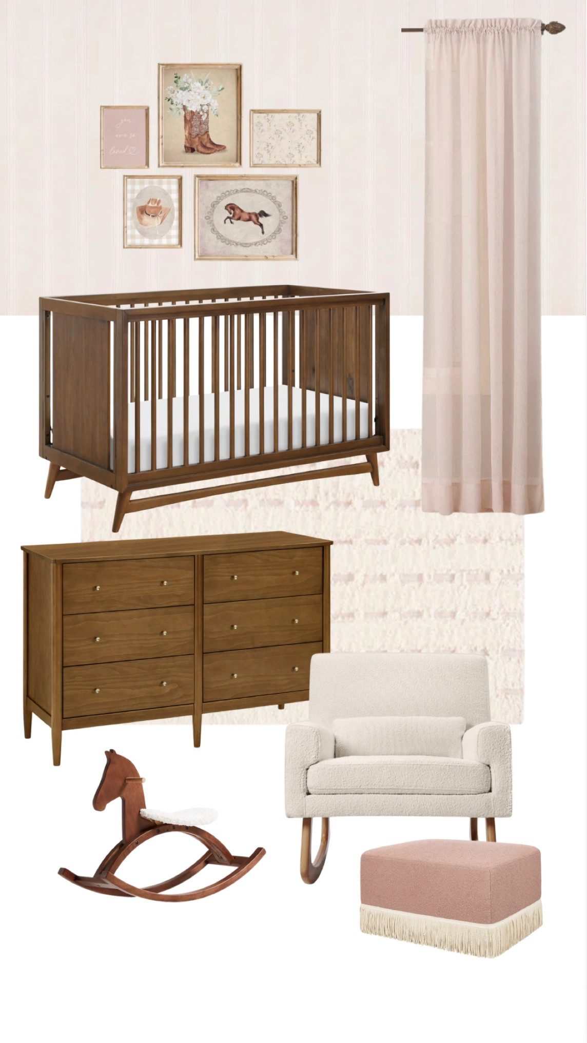 Cowgirl Themed Nursery | Western Themed Nursery for Baby Girl 🐴💕

#LTKBump #LTKBaby #LTKKids