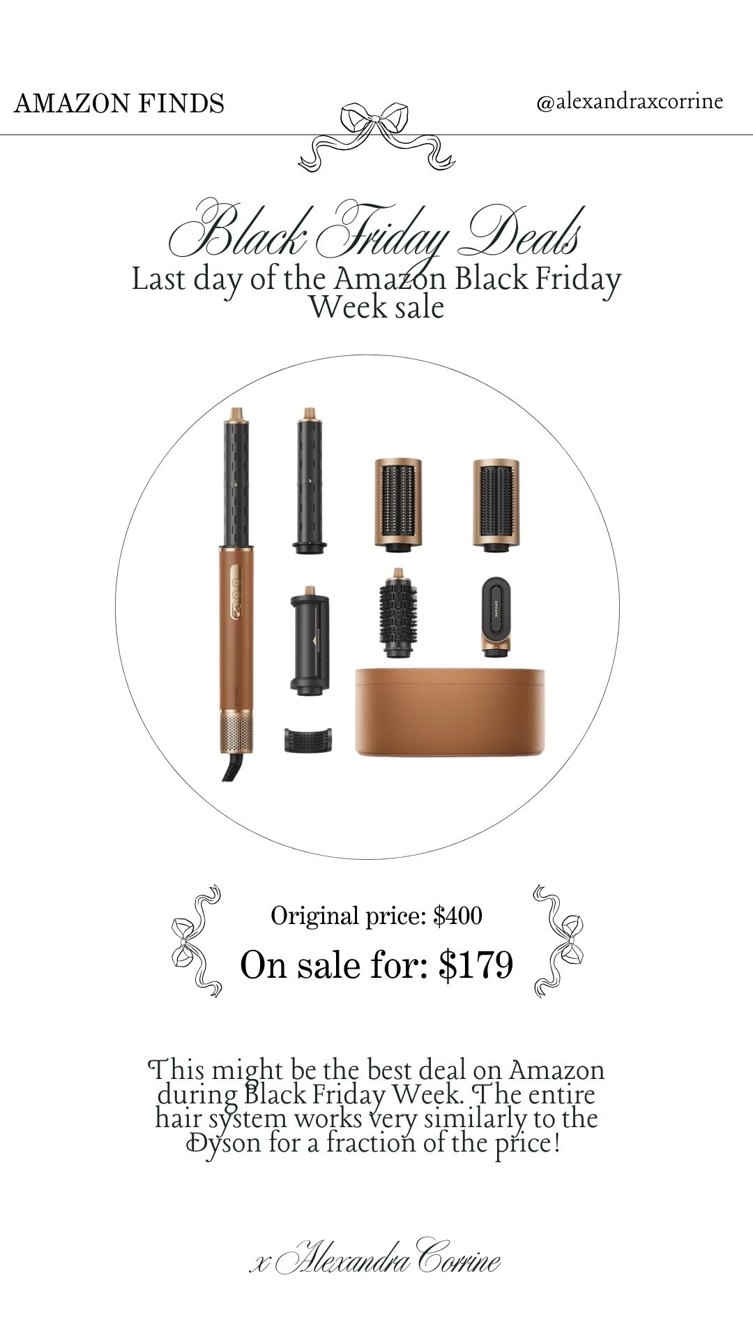 Black Friday favorites 🤍

Amazon Black Friday week, Black Friday deals, sale, holiday shopping, Christmas shopping, Amazon prime, cyber Monday, Dyson, hair dryer, hair curler

#LTKSaleAlert #LTKCyberWeek