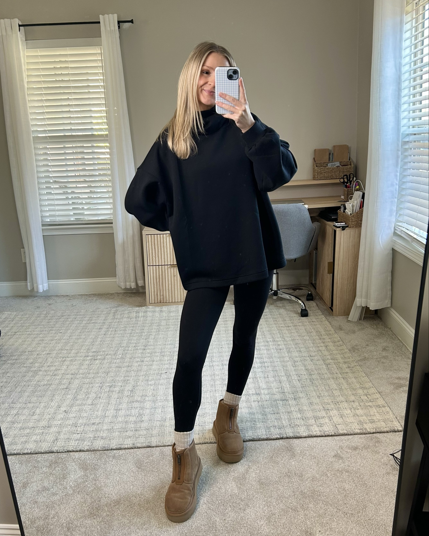 When a sweatshirt is comfy, versatile & looks put together?! Sign me up 👏🏼

This funnel neck tunic sweatshirt from Old Navy might be one of my most favorite winter finds! This material is next-level SOFT ☁️ 

Oversized fit, didn’t need to size up, but if you want more length I’d recommend going up a size! (Wearing an XS) 

+ it’s $30 this weekend 👏🏼


#oldnavy #funnelneck #mockneck #viralsweatshirt #oversizedsweatshirt #fleece #winterfashion #tunicsweatshirt #butterysoft #elevatedlounge

#LTKootd #LTKSaleAlert #LTKFindsUnder50