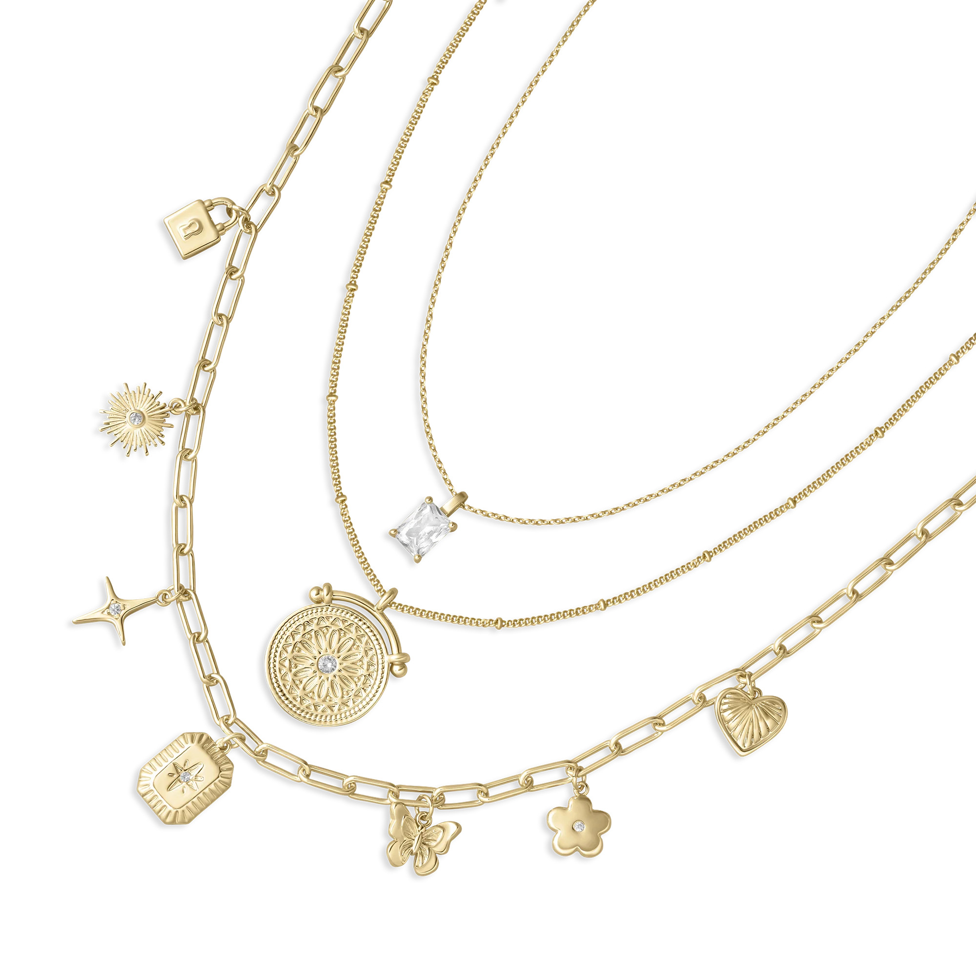 Daisy Necklace Set of 3 | Electric Picks Jewelry