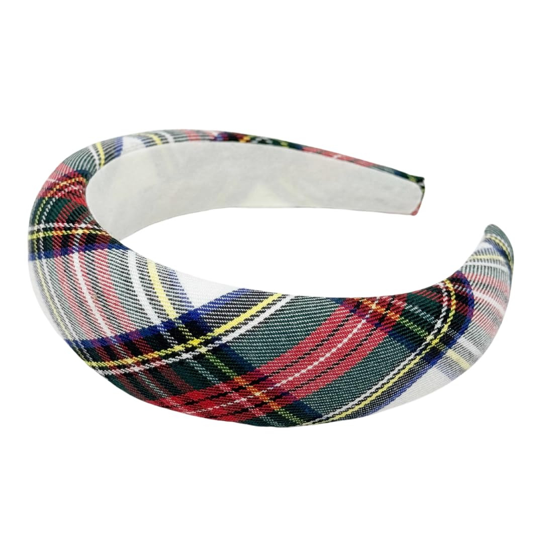 Christmas Padded Headband | Tartan Plaid Holiday Headband for Women (Nutcracker) | Amazon (US)