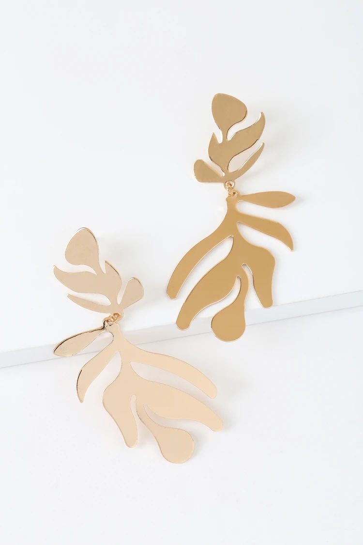 Island Vibes Gold Earrings | Lulus (US)