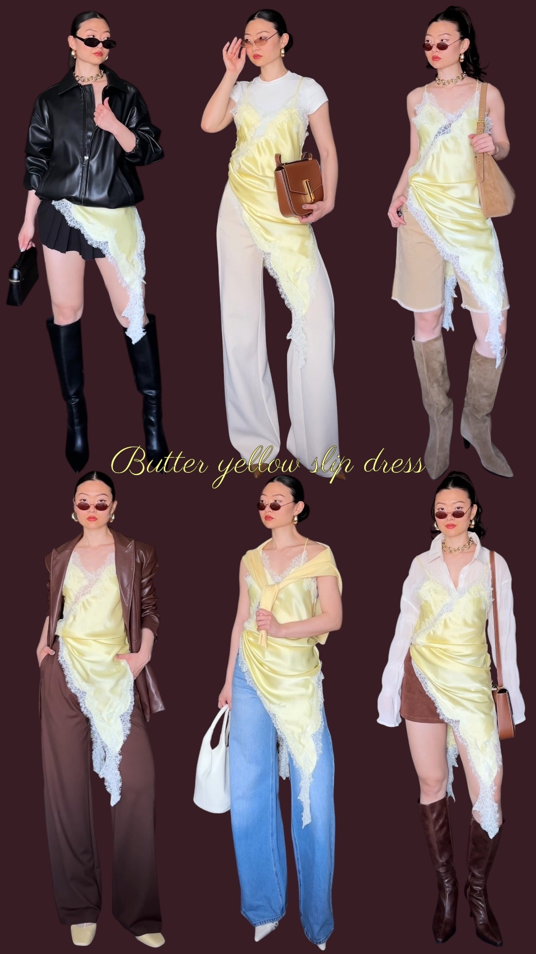 butter yellow slip dress is so perfect for spring and summer season! It is more versatile than you think🌝✨💫 wearing a size XS!

#LTKSeasonal #LTKU #LTKootd
