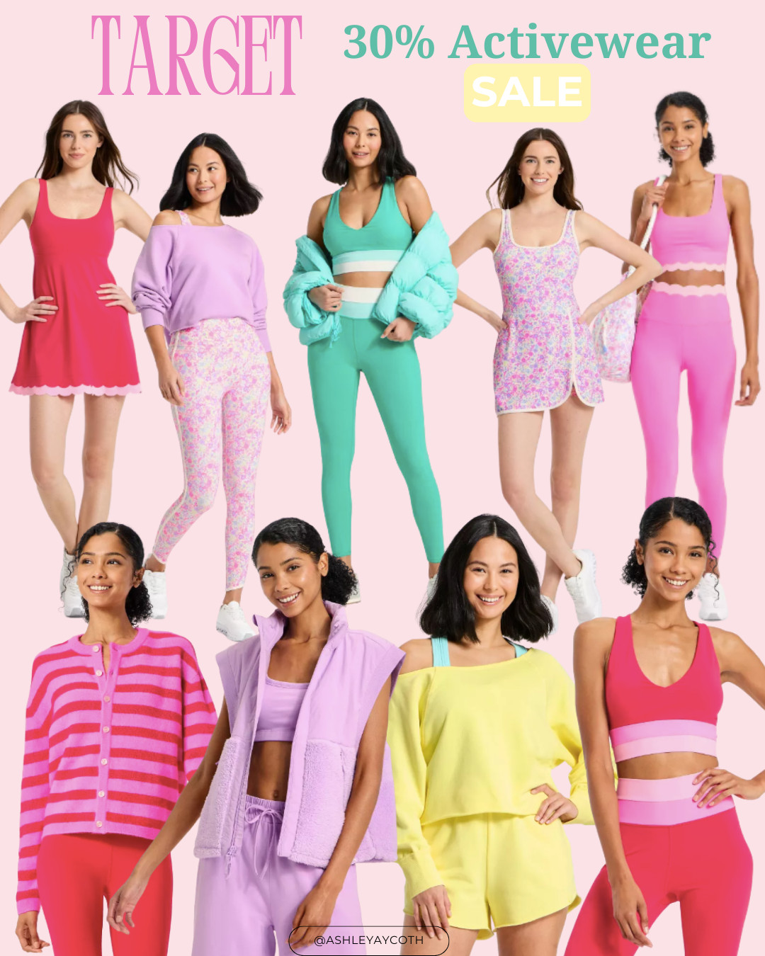 SALE ALERT! These new Target Activewear finds are 30% off ! So bright and perfect for spring! 

#targetstyle target activewear, activewear, fitness, workout outfits, look for less, Spring activewear, spring workout outfit, target sale, target new arrivals, target active dress 

 #LTKfitnessgoals #LTKActive #LTKFindsUnder50