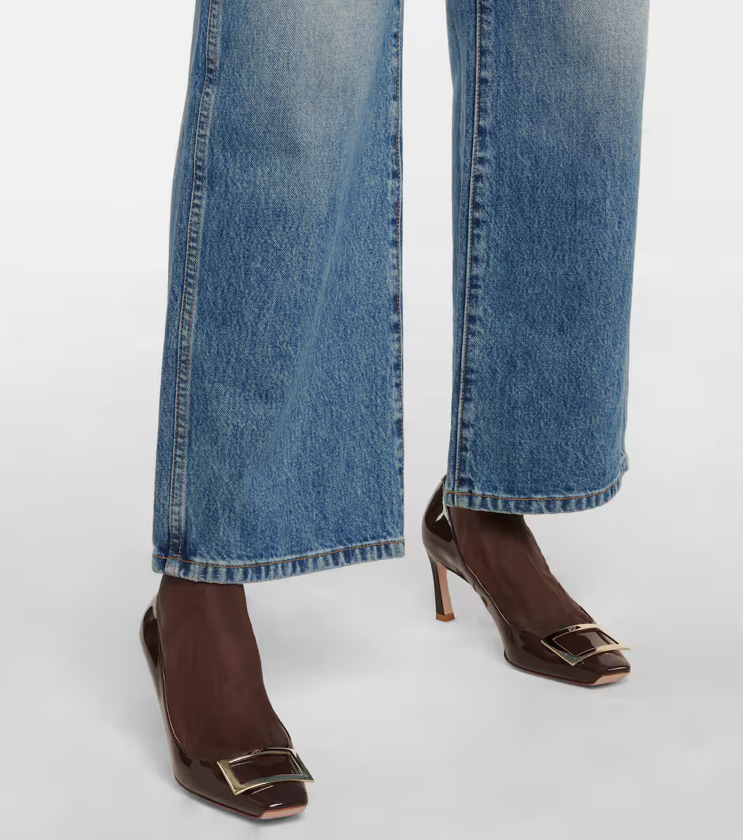 Belle Vivier Trompette patent leather pumps | Mytheresa (US/CA)