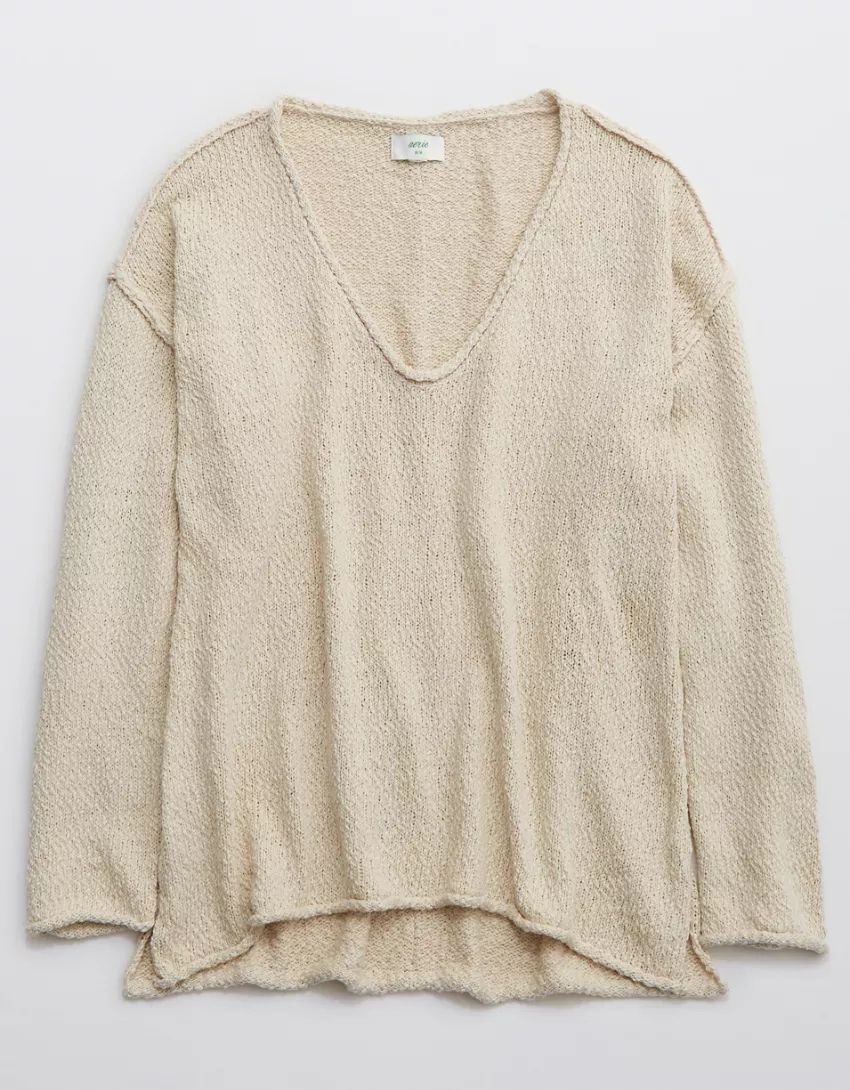 Aerie Oversized Voop Sweater | American Eagle Outfitters (US & CA)