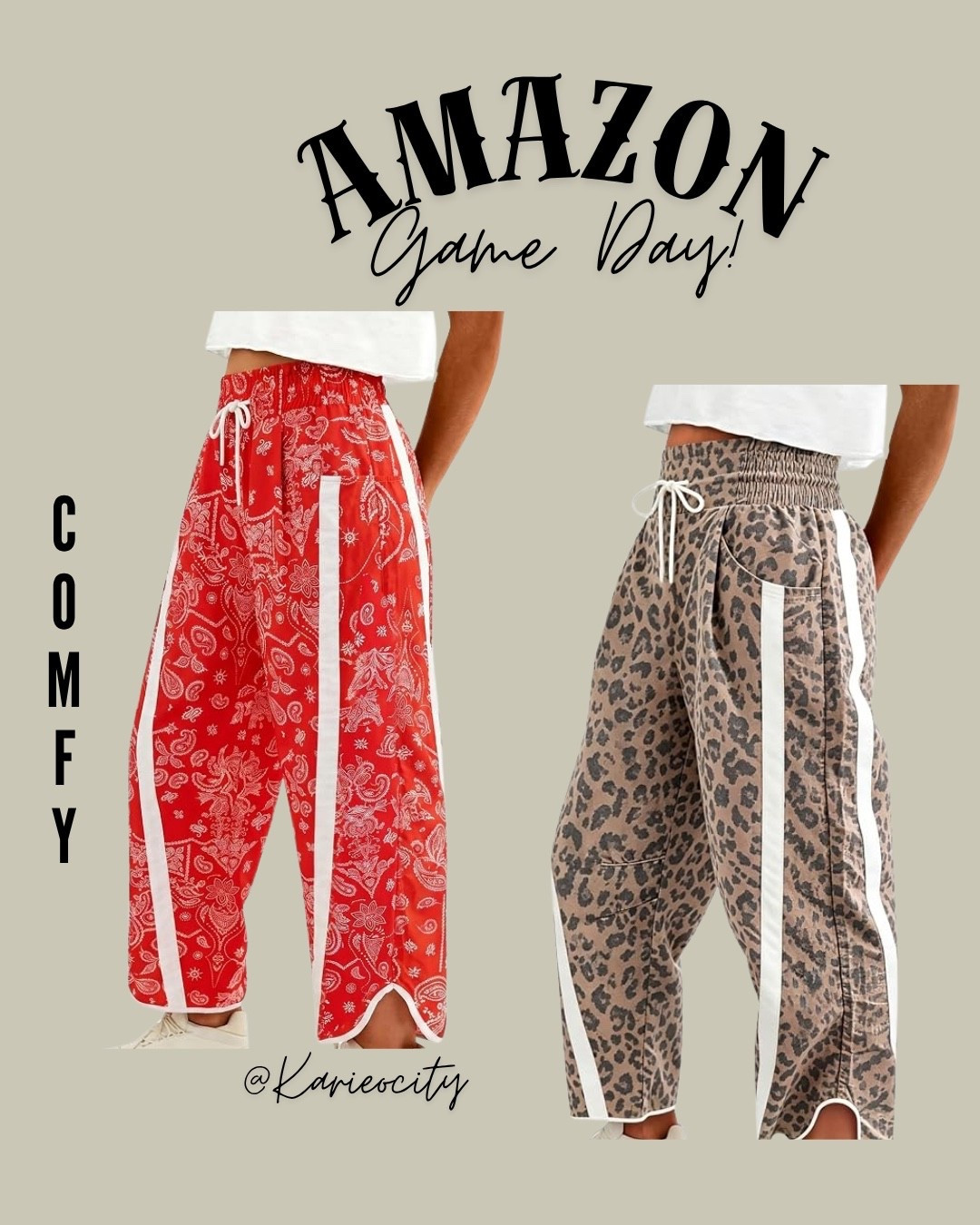 Amazon Game Day 💋

Amazon Fashion// Amazon Style // Game Day // Amazon finds // Comfy Outfit

#LTKSeasonal #LTKOver40