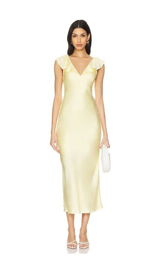 Cerine Dress in Lemon | Revolve Clothing (Global)