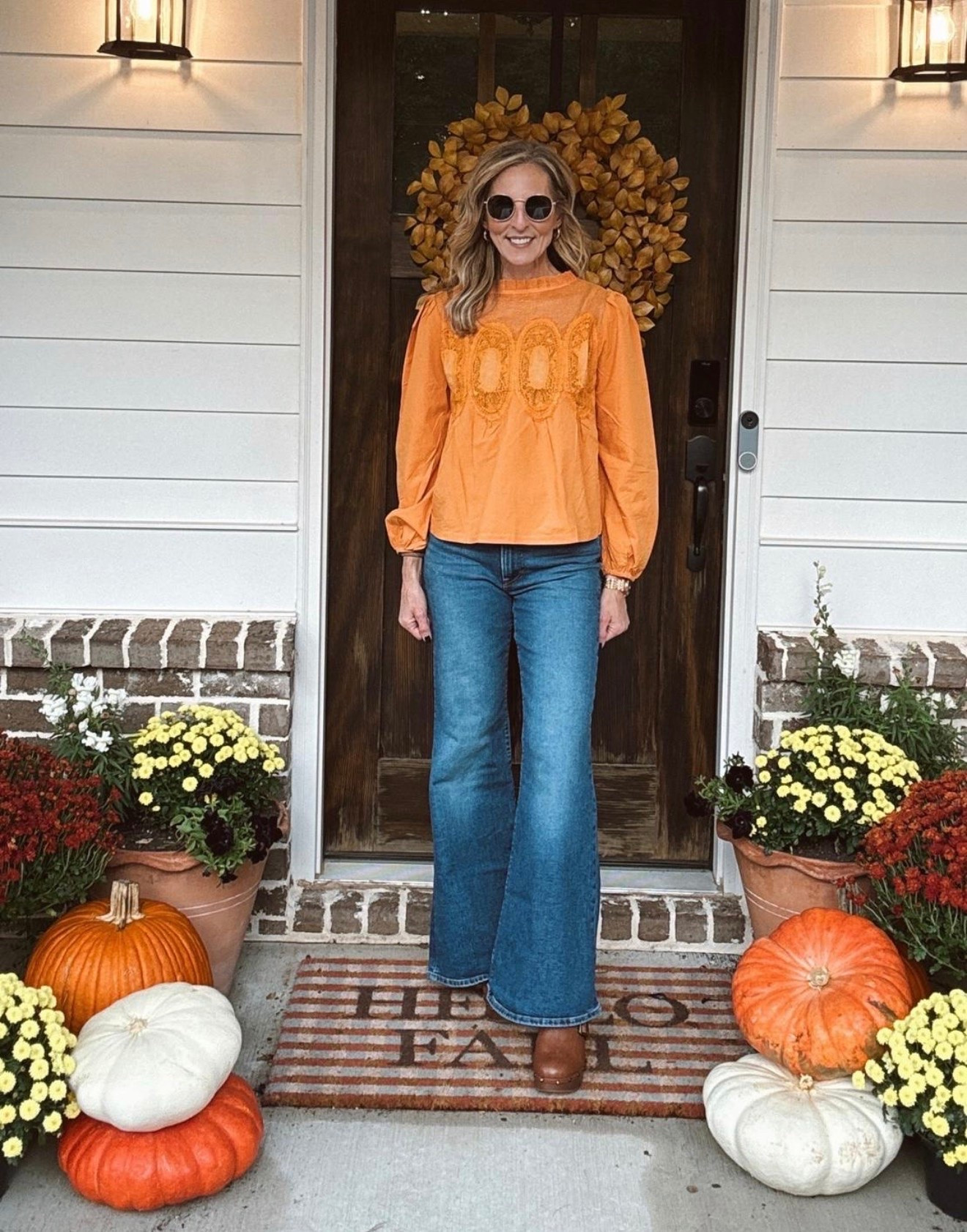 Amazon Fall Tops You’ll Actually Wear These closet staples will be on repeat for me! 🍂

Each one is easy to mix and match with denim, boots, or even a light jacket for layering. The scarf look-alike is less than $10, and these Levi’s are also part of the Prime Day deal lineup.

I’m wearing a size small in all tops. Save this post to shop the looks and check my LTK for links before the sales end!