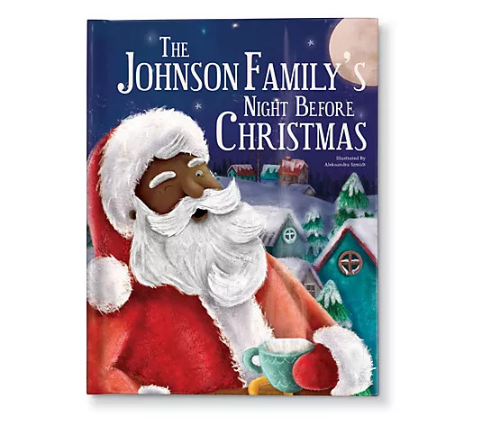 Our Family's Night Before Christmas Personalized 20-pg Storybook - QVC.com | QVC