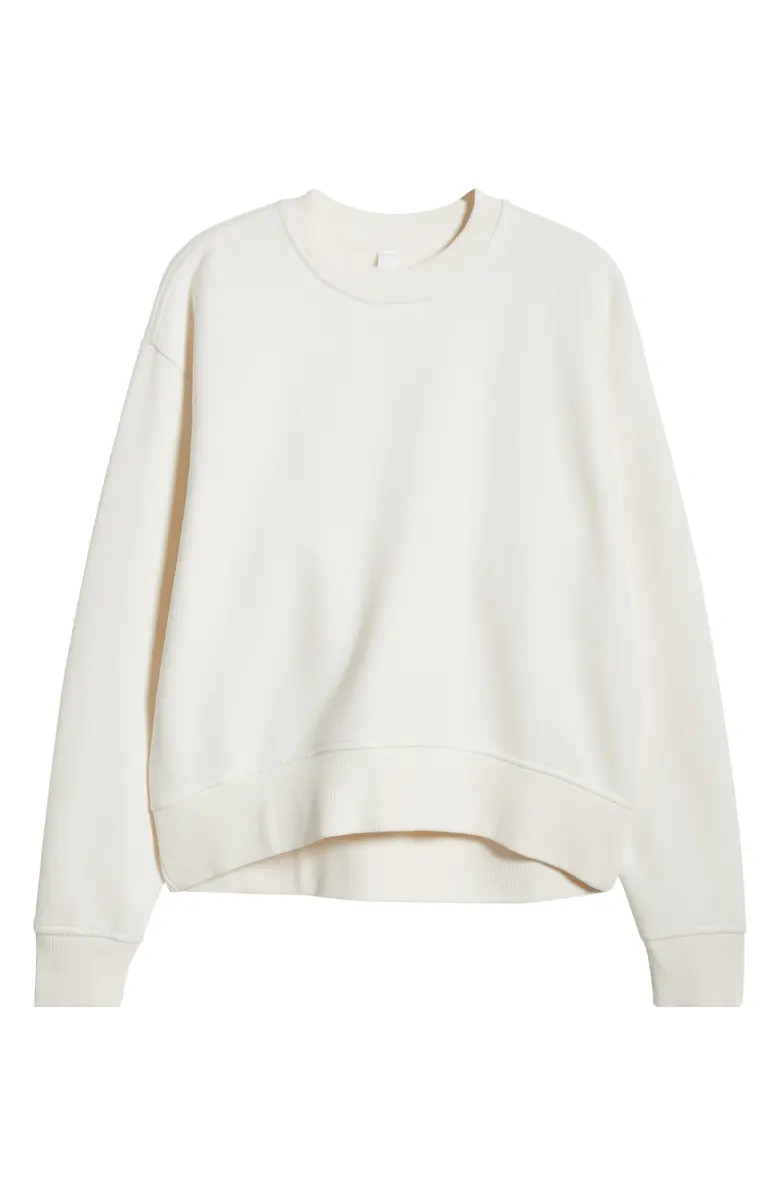 Zella Cloud Fleece Sweatshirt | Nordstrom | Nordstrom