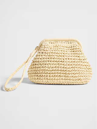 Straw Clutch | Banana Republic Factory | Banana Republic Factory