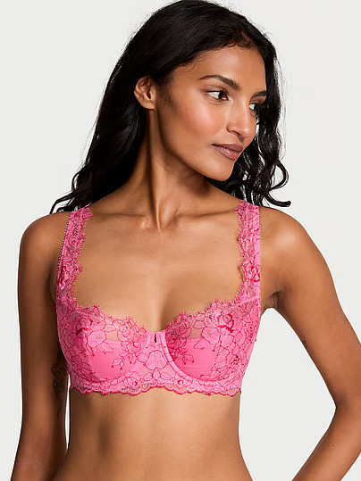 Very Sexy Rose Lace Uplift Balconette Bra, Multicolored, 36Ddd - Women's Bras - Victoria's Secret | Victoria's Secret (US / CA )
