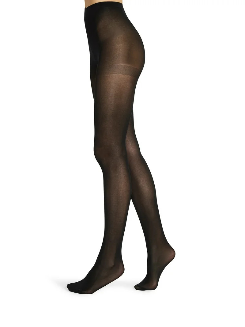 Madden NYC Women’s Rhinestone Heart Tight, 2-Pack, Sizes S-XL | Walmart (US)