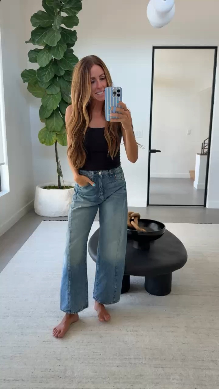 Anthro pants and Amazon tank!