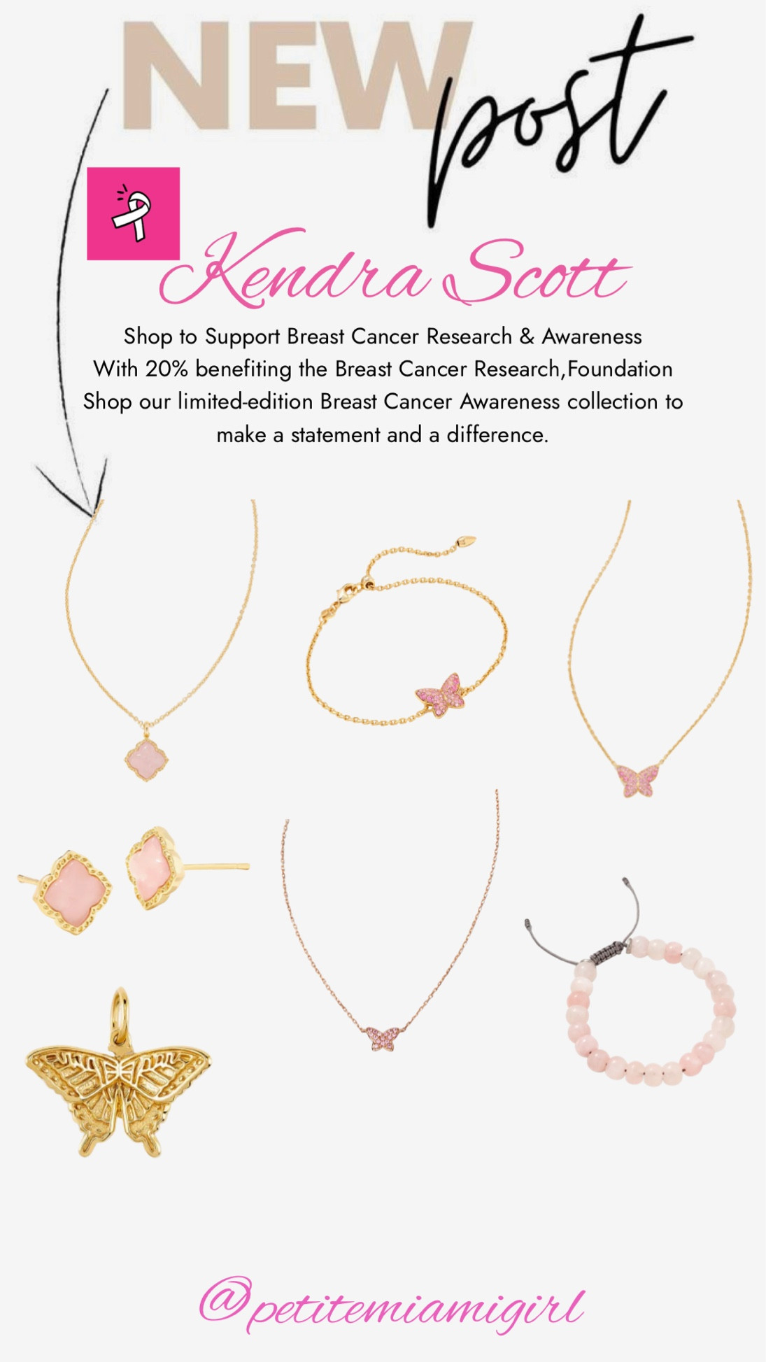 Support Breast Cancer Research
Wear Pink 
#cancersucks #wearpink 

#LTKunder100