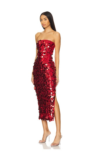 x REVOLVE Gabourne Dress in Red | Revolve Clothing (Global)