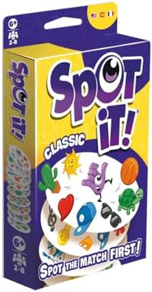 Asmodee Spot It! Classic Card Game (2024 Refresh) - Pocket Eco Edition, 5-in-1 Visual Perception ... | Amazon (US)