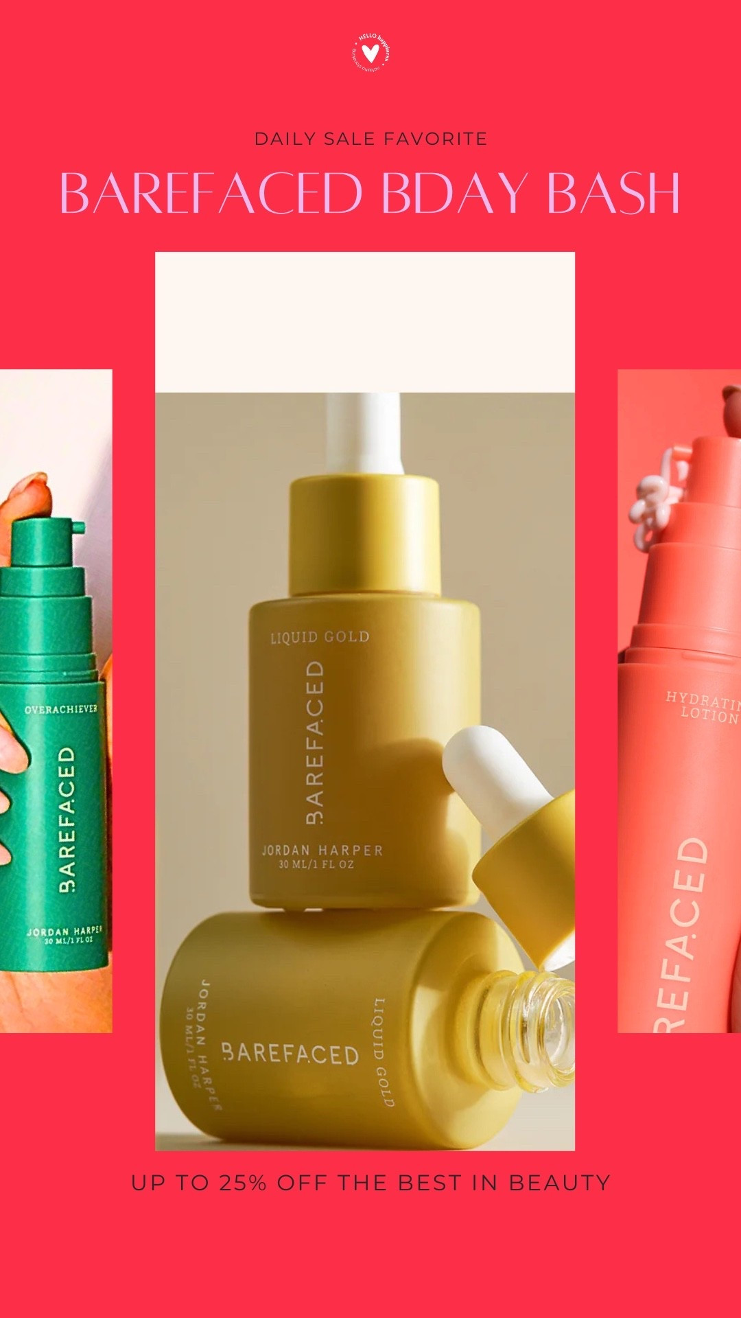 Your skincare shelf just called... it wants everything. Snag your Barefaced favorites while they're up to 25% off! 💛

#LTKBeauty #LTKgrwm #LTKSaleAlert