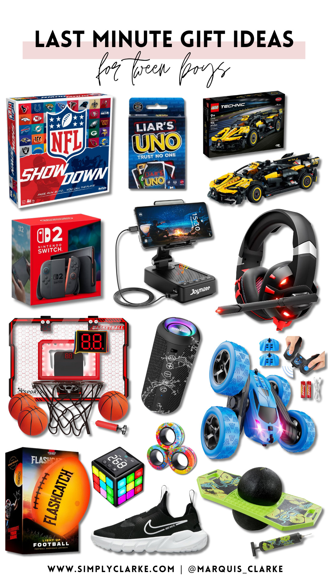 Last-minute tween boy gifts that are actually a hit! Fun, cool, and parent-approved—perfect if you’re still shopping. Everything linked!
 

 #LTKGiftGuide #LTKHoliday #LTKKids