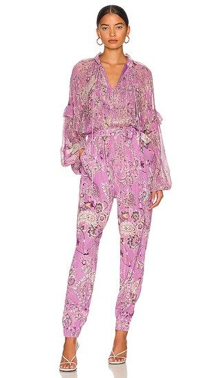 Mavi Belted Jumpsuit in Orchid | Revolve Clothing (Global)