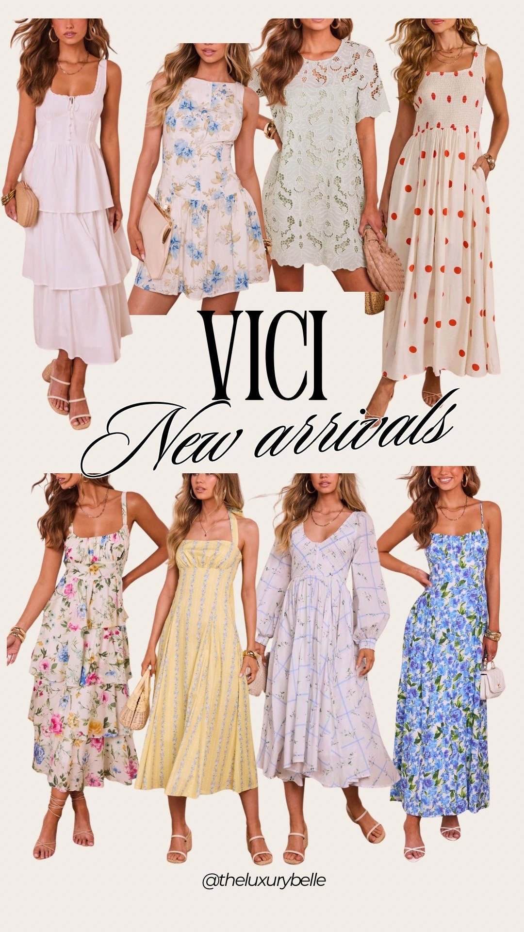 Vici new arrivals for spring! 

#LTKootd #LTKgrwm #LTKSeasonal