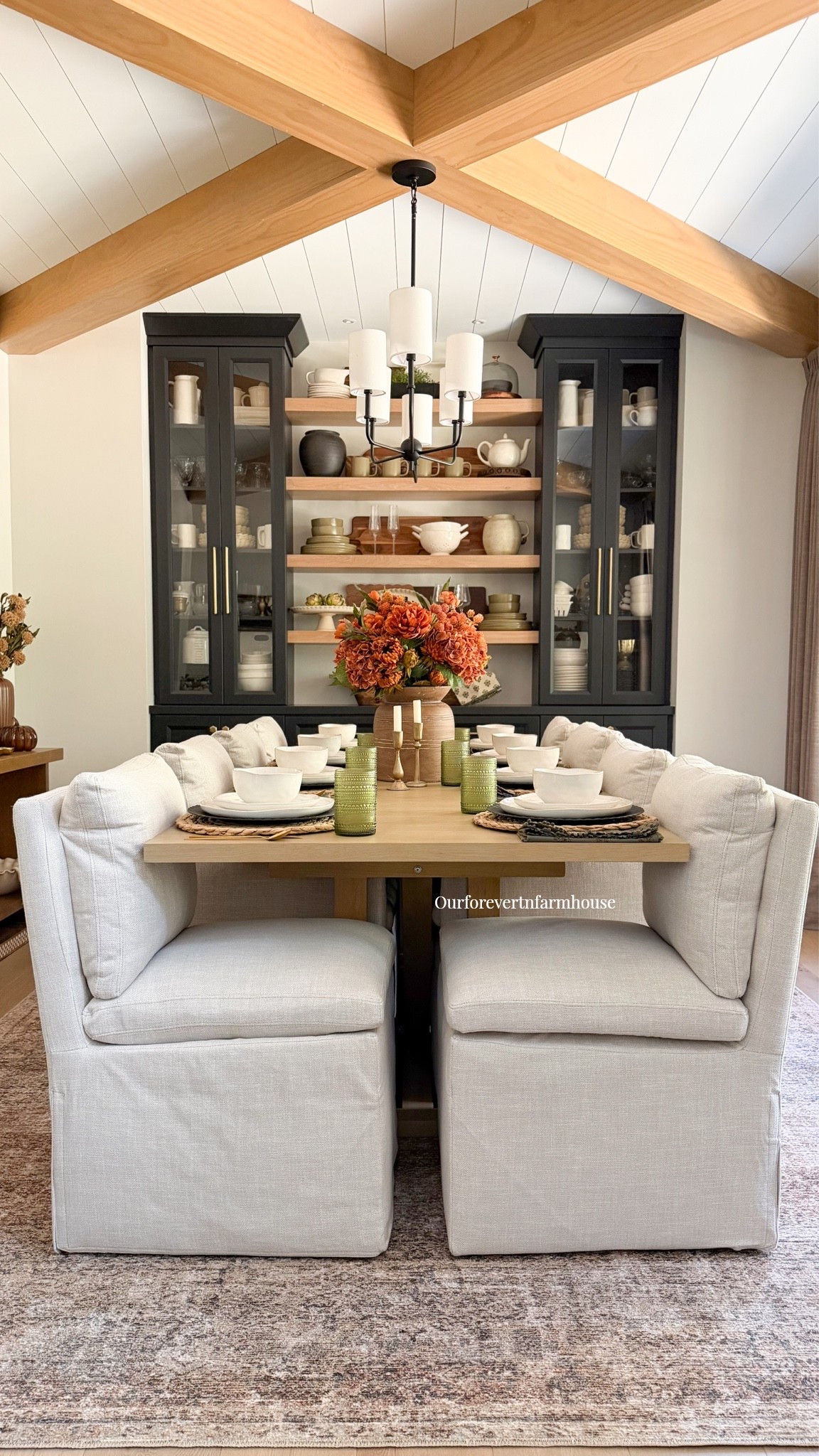 Hosting season is almost here. 🤎🍂

I’ve been getting our dining room ready for all the dinners and gatherings ahead, and this dinnerware makes such a pretty foundation for a tablescape.

I love the shape, texture and warm neutral color, and it can easily be dressed up for a holiday table or kept simple for everyday dinners.

Linked the set here! 🤍

#LTKSeasonal #LTKHome