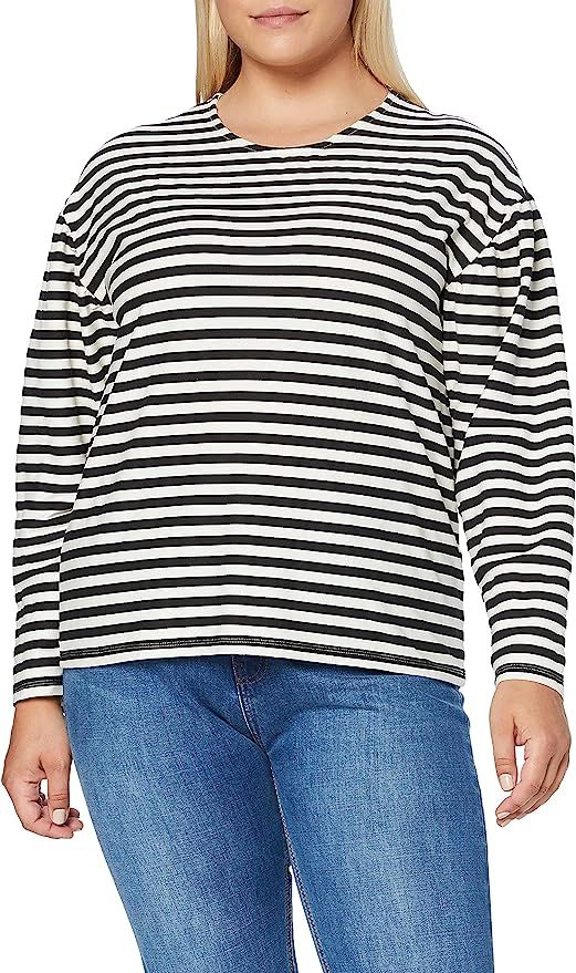 Amazon Brand - find. Women's Long Sleeve Jersey Sweatshirt | Amazon (UK)
