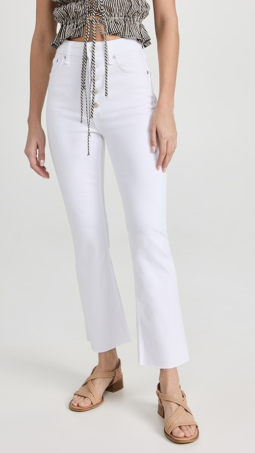 Casey High Rise Ankle Flare Jeans | Shopbop