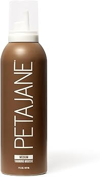Peta Jane Organic Medium Tanning Mousse 7oz - Sunless Self-Tanner for a Natural, Streak-Free Glow... | Amazon (US)