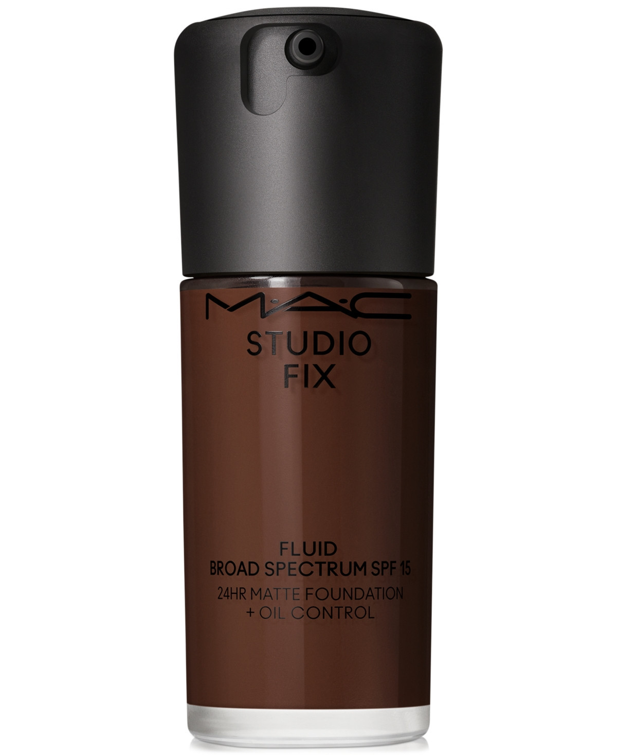 Mac Studio Fix Fluid Spf 15 24Hr Matte Foundation + Oil Control, 1 oz. - NW57 (rich mahogany with red undertones | Macy's