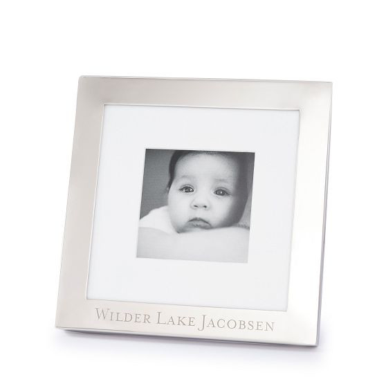Classic Silver Photo Frame | Mark and Graham