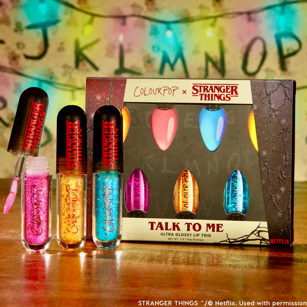 ColourPop®: Talk To Me | Stranger Things Ultra Glossy Lip Kit | Colourpop