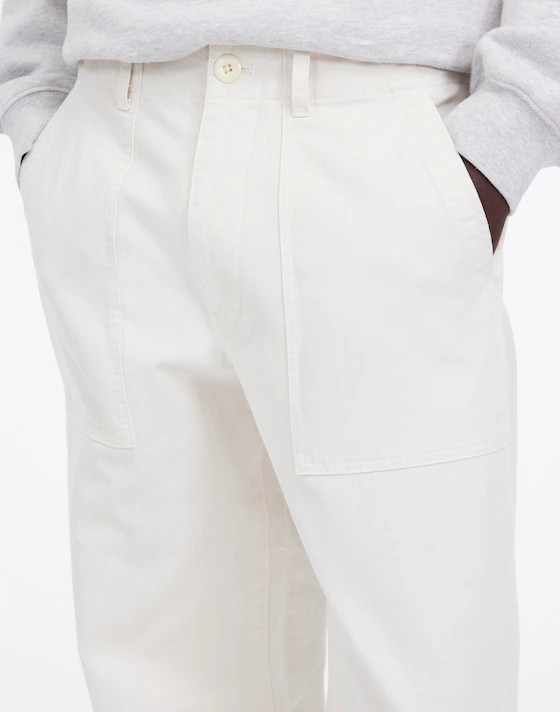 Fatigue Pants in Garment-Dyed Cotton Twill | Madewell