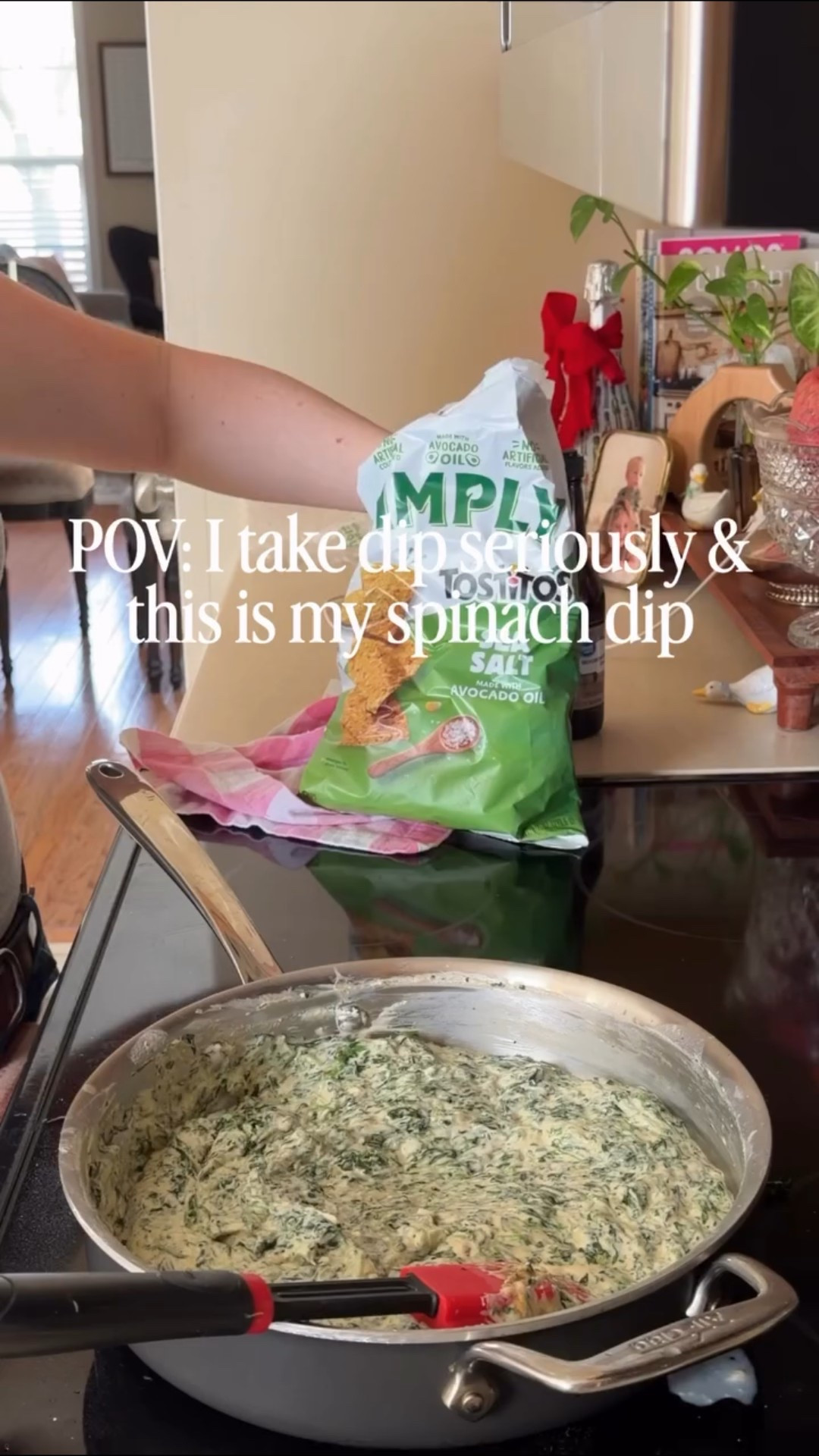 Save this recipe for football this weekend.

This spinach dip is amazing and so simple to make. You can make it stove top or dump everything in the crockpot and let it do it’s magic. 

Recipe is on my IG 

Serve with Tortilla Chips. My favorite are Simply Tostitos because they are just corn, salt, and avocado oil. 

#appetizer  #chipsanddip #spinachdip

#LTKfoodie #LTKvlog