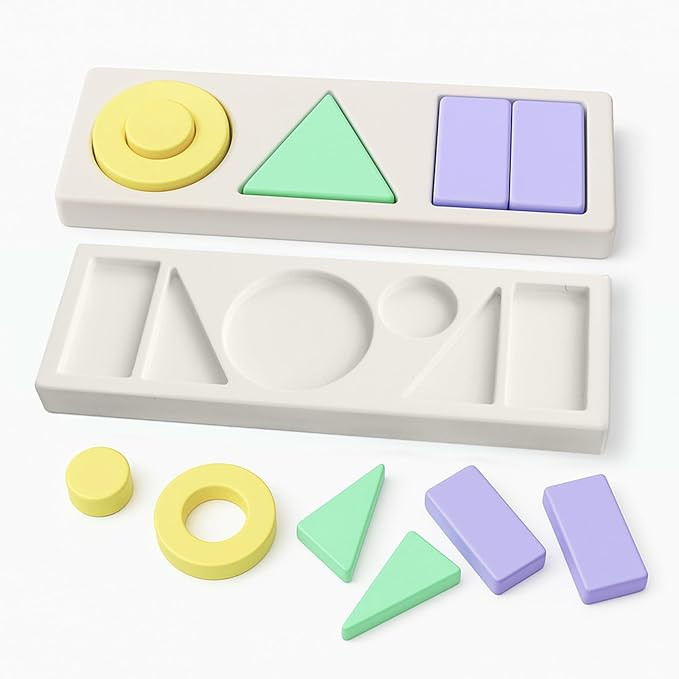 Wooden Shape Sorter for Toddlers | Montessori Toys for 1+ Year Old | Toddler for Learning Object ... | Amazon (US)