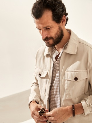 Linen Henley T-Shirt | Banana Republic (US)