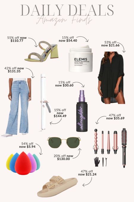 Amazon sales finds!

outfit ideas | beach wear | denim sale | on sale | Amazon sale | Amazon finds | makeup sale | hair tools | skincare | shoes | sandals | summer sales

#LTKunder50 #LTKsalealert #LTKFind
