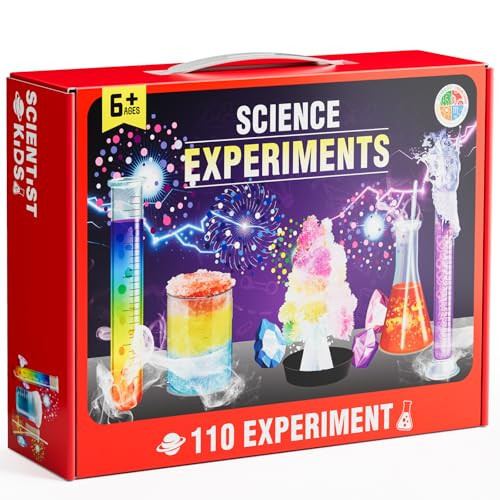 Science Kits for Kids - 110 Experiments Science Kit for Kids Age 6-8, 8-12, Kids Science Kits Age 5-8+, Science Kits STEM Kits Educational Scientific Toys for Kids 6 7 8 9 10 12+ Years Old | Amazon (US)