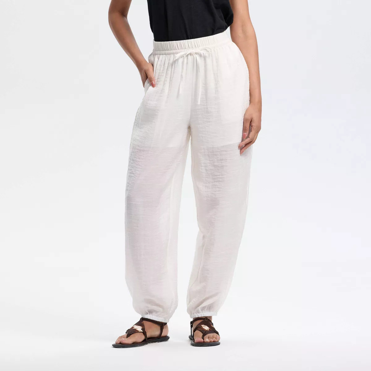 Women's Balloon Leg Pull-On Pants - Universal Thread™ | Target