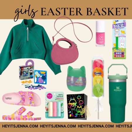 What to put inside a girls Easter basket filler ideas for baskets and gift ideas for girls 