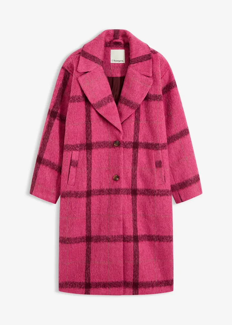 Oversize-Mantel in Wolloptik | Bonprix DE