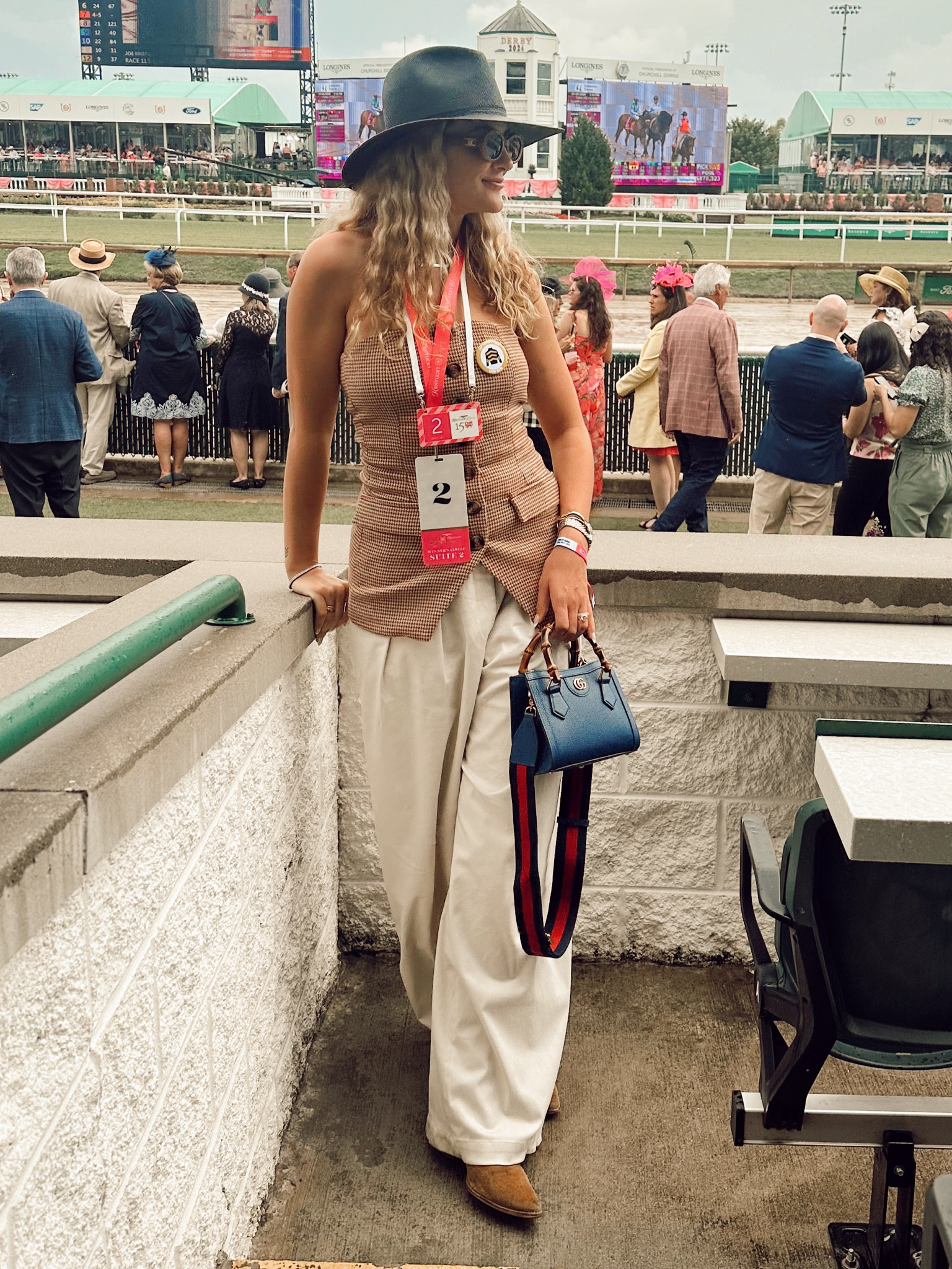 OOTD at The Oaks! 

#LTKTravel #LTKStyleTip #LTKItBag