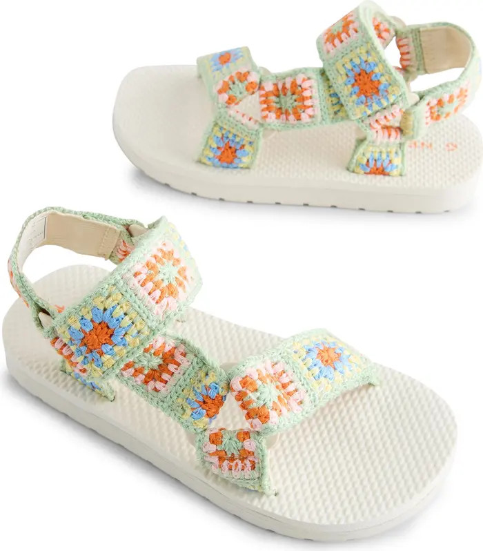 Kids' Crochet Trekker Sandal | Nordstrom